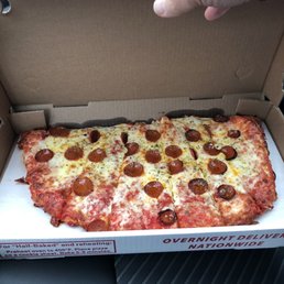 Half pepperoni Half pepperoni
