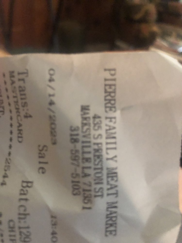 PIERRE FAMILY MEAT MARKET 10 Photos 435 S Preston St, Marksville