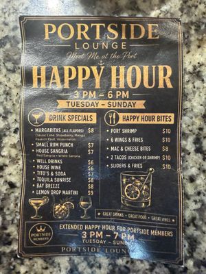 Menu photo 2 Portside Lounge Bridgeport, CT