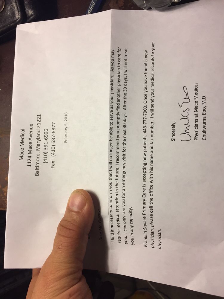 MACE MEDICAL Updated October 2024 1124 Mace Ave, Essex, Maryland