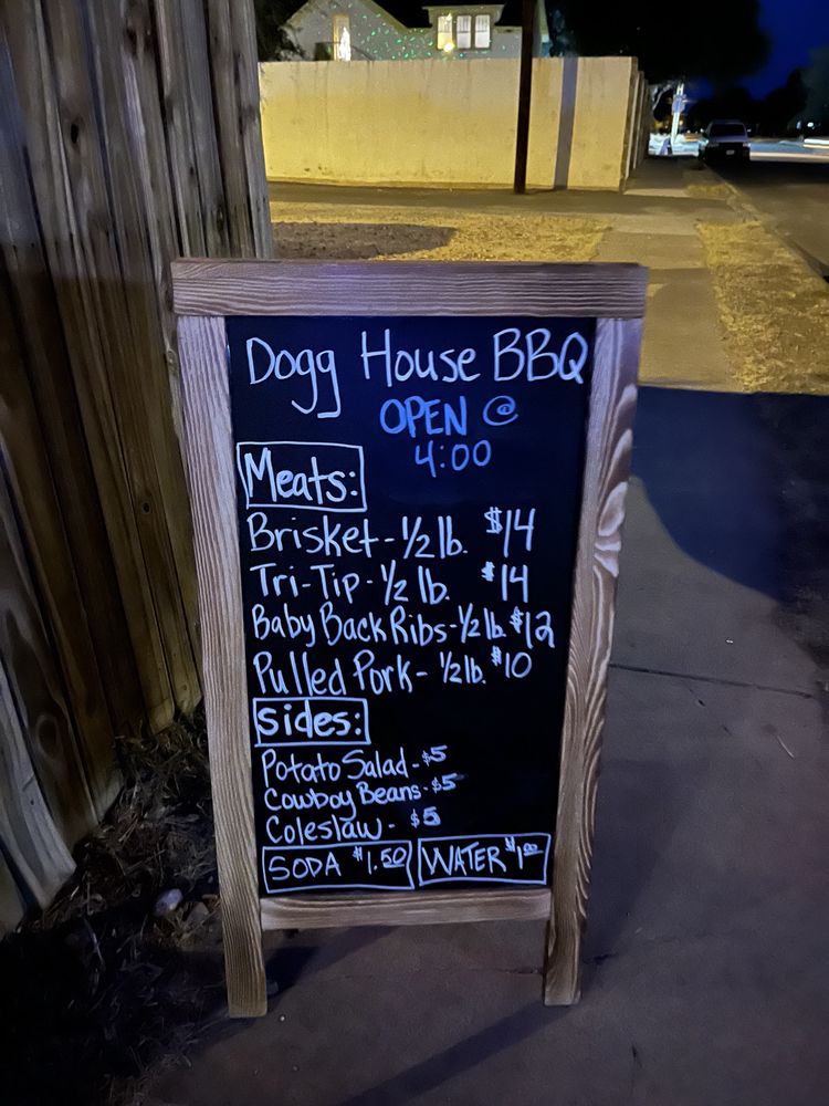 Food from Dogg House BBQ