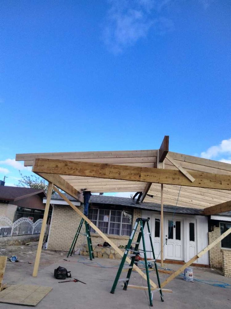 Slide of Saenz construction