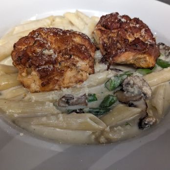 Cape Fear - Salmon cake pasta. Super filling! - Seafood Near Me - Belville, North Carolina Cape Fear - Salmon cake pasta. Super filling! - Seafood Near Me - Belville, North Carolina