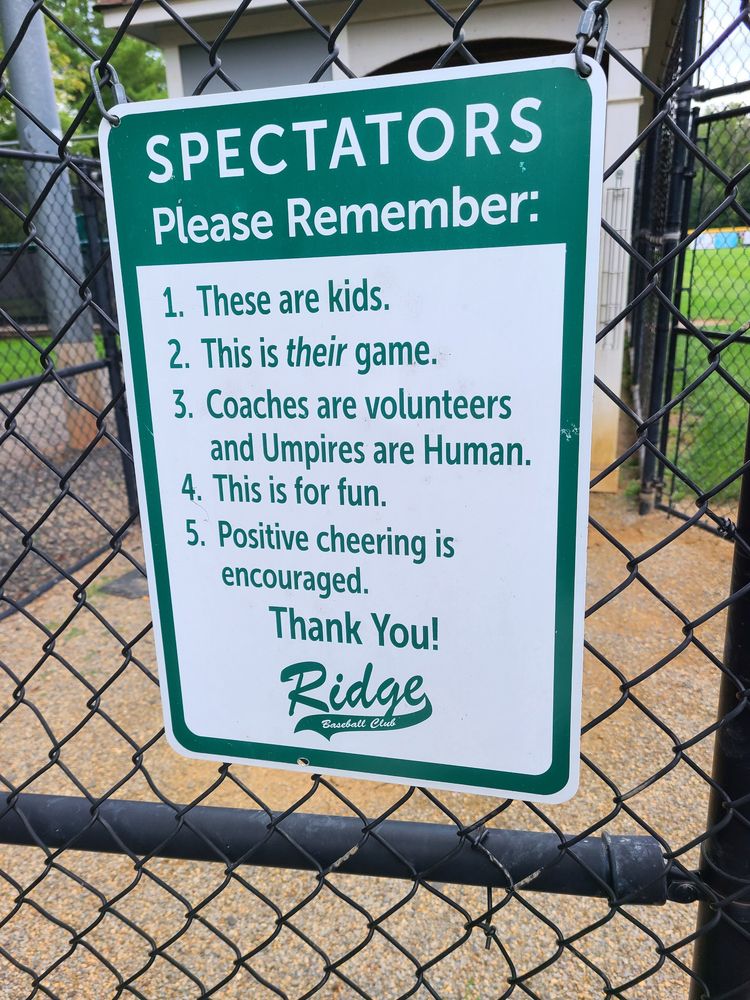 Ridge Baseball Club Logo