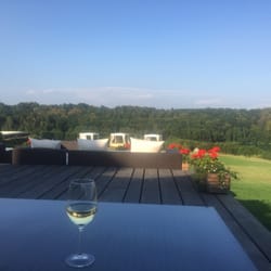 Głęboczek Vine Resort & Spa - Widok z restauracyjnego tarasu