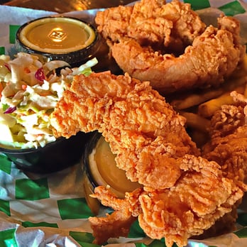 Beef 'O' Brady's - Chicken Fingers with honey mustard - SO good! Real chicken - some of the best around - Sports Bars Near Me - Hoover, Alabama