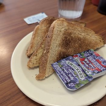 Times Coffee Shop - i asked for wheat bread instead of white.- two slices of buttered bread cut diagonally. 5.13.25 - Coffee & Tea Near Me - Kaneohe, Hawaii Times Coffee Shop - i asked for wheat bread instead of white.- two slices of buttered bread cut diagonally. 5.13.25 - Coffee & Tea Near Me - Kaneohe, Hawaii