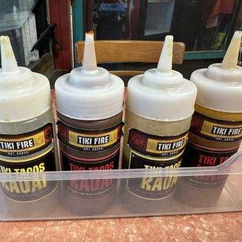 Tiki Tacos - Hot sauce - Mexican Near Me - Kapaa, Hawaii