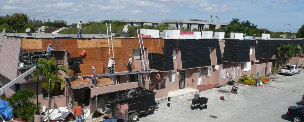 Slide of Mainland Roofing Company