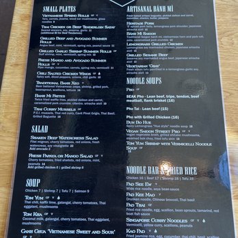 SEAK - Menu - Vietnamese Near Me - Edgewater, New Jersey