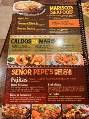 Menu photo 3 Señor Pepe's Bakersfield, CA