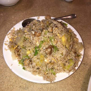 Moon Garden Restaurant - Salted fish & chicken fried rice - Seafood Near Me - Honolulu, Hawaii