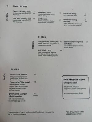 Menu photo 1 The Happy Crane San Francisco, CA Menu photo 1 The Happy Crane San Francisco, CA