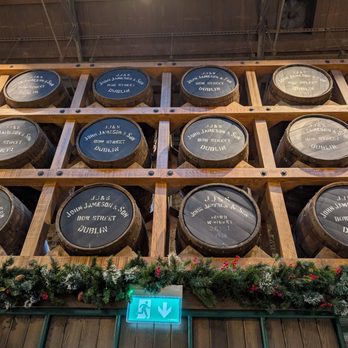 Jameson Distillery Bow St - Whiskey barrels - Museums Near Me - Dublin, D Jameson Distillery Bow St - Whiskey barrels - Museums Near Me - Dublin, D