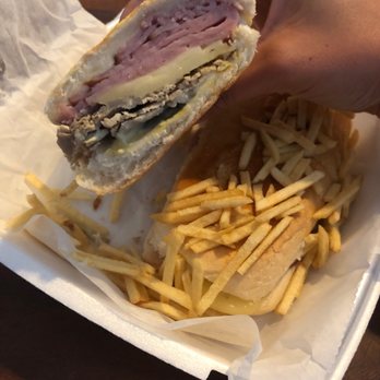 A Three Palms Cuban Restaurant - Cubano sandwich - Cuban Near Me - North Miami, Florida