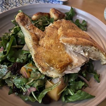 Root & Bone Indianapolis - Salad with Chicken...the most moist and tender chicken I've ever had! - American Near Me - Indianapolis, Indiana Root & Bone Indianapolis - Salad with Chicken...the most moist and tender chicken I've ever had! - American Near Me - Indianapolis, Indiana