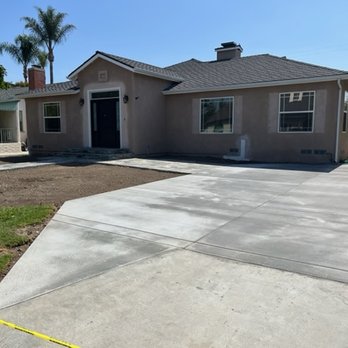 Coastline Masonry - This is our new driveway and parking area. - Masonry/Concrete Near Me - Long Beach, California
