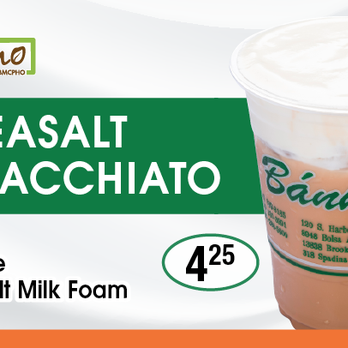 T-amo - T4. Seasalt Macchiato - Coffee & Tea Near Me - El Monte, California T-amo - T4. Seasalt Macchiato - Coffee & Tea Near Me - El Monte, California