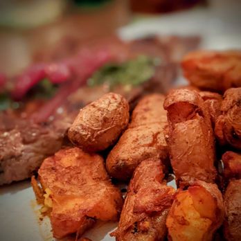Domingo - Crispy fingerling potatoes and ribeye - Cocktail Bars Near Me - San Antonio, Texas Domingo - Crispy fingerling potatoes and ribeye - Cocktail Bars Near Me - San Antonio, Texas