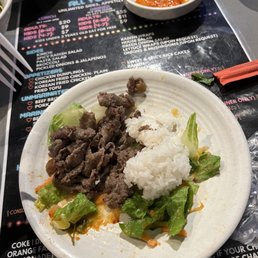 Beef bulgogi Beef bulgogi