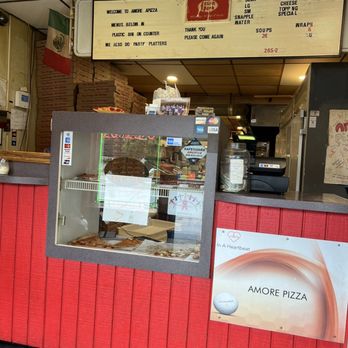 Amore Apizza - the counter of a pizza shop - Pizza Near Me - Wallingford, Connecticut Amore Apizza - the counter of a pizza shop - Pizza Near Me - Wallingford, Connecticut