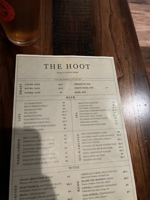 The Hoot by null