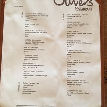 Olivers Restaurant - British Near Me - Belfast, BFS