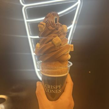 Crispy Cones - swirl - Desserts Near Me - Carlsbad, California