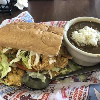 BB's Cajun Cantina - Half poboy, half gumbo - Cajun/Creole Near Me - San Antonio, Texas BB's Cajun Cantina - Half poboy, half gumbo - Cajun/Creole Near Me - San Antonio, Texas