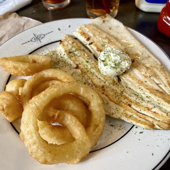 Green River Grill - Trout with Onion Rings - American Near Me - Mammoth Cave, Kentucky
