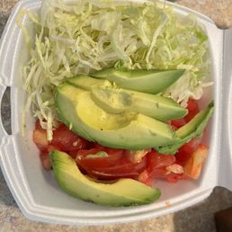 Salad, LOOKIT THAT AVOCADO!! Salad, LOOKIT THAT AVOCADO!!