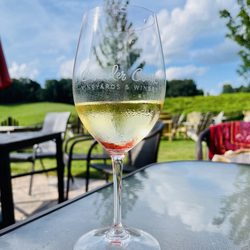 Cavender Creek Vineyards - What a lovely patio to sit and sip wine with friends and family.