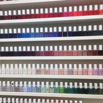 Bling Nail - Good selection of nail polish. Here's the Essie section. - Nail Salons Near Me - New York, New York Bling Nail - Good selection of nail polish. Here's the Essie section. - Nail Salons Near Me - New York, New York