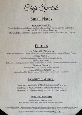 Menu photo 4 Josie's Ristorante Boynton Beach, FL