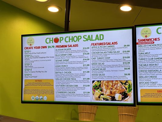 Menu photo 2 Chop Chop Salad Columbia, MD Menu photo 2 Chop Chop Salad Columbia, MD