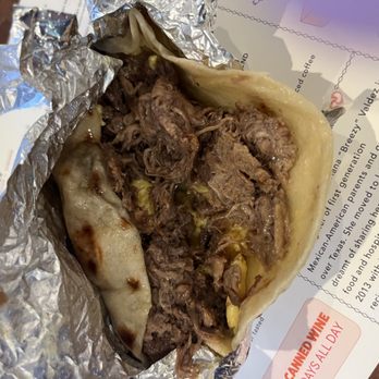 HomeState - Plenty of meat in brisket tacos - Tex-Mex Near Me - Los Angeles, California