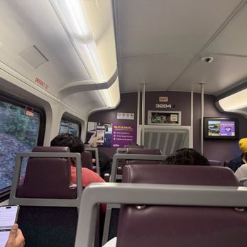 ACE Train Station - Inside the awake car - Train Stations Near Me - Pleasanton, California ACE Train Station - Inside the awake car - Train Stations Near Me - Pleasanton, California