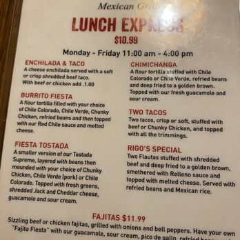 Rodrigo's Mexican Grill - Menu - Mexican Near Me - Anaheim, California