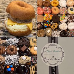 Mini Donuts of The Woodlands - We offer mini donuts, donut breakfast sandwiches and frosted mini donuts.