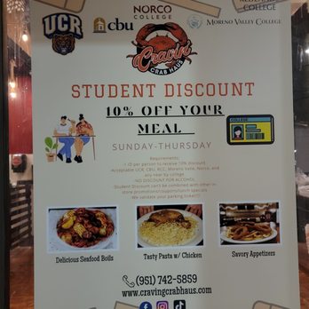 Craving Crab Haus - Cajun/Creole Near Me - Riverside, California