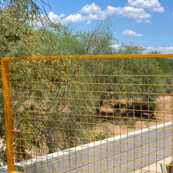Fry Fabrications - Trellis in the theme of the property. Perfect for a beautiful vine to provide privacy.