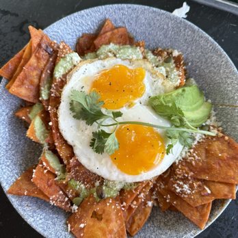 Lamplight Lounge - Lamplight Chilaquiles* - New American Near Me - Anaheim, California
