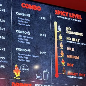 Hangry Joe's Hot Chicken - The Menu + combos - Chicken Shop Near Me - Centreville, Virginia Hangry Joe's Hot Chicken - The Menu + combos - Chicken Shop Near Me - Centreville, Virginia