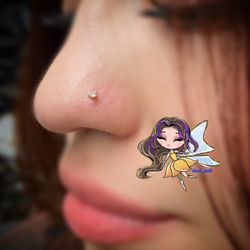 Icedd Teeth - Nostril piercing