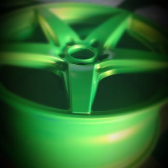 Industrial Coating - Bavaria BC5 in Shocker Yellow - Powder Coating Near Me - Anaheim, California