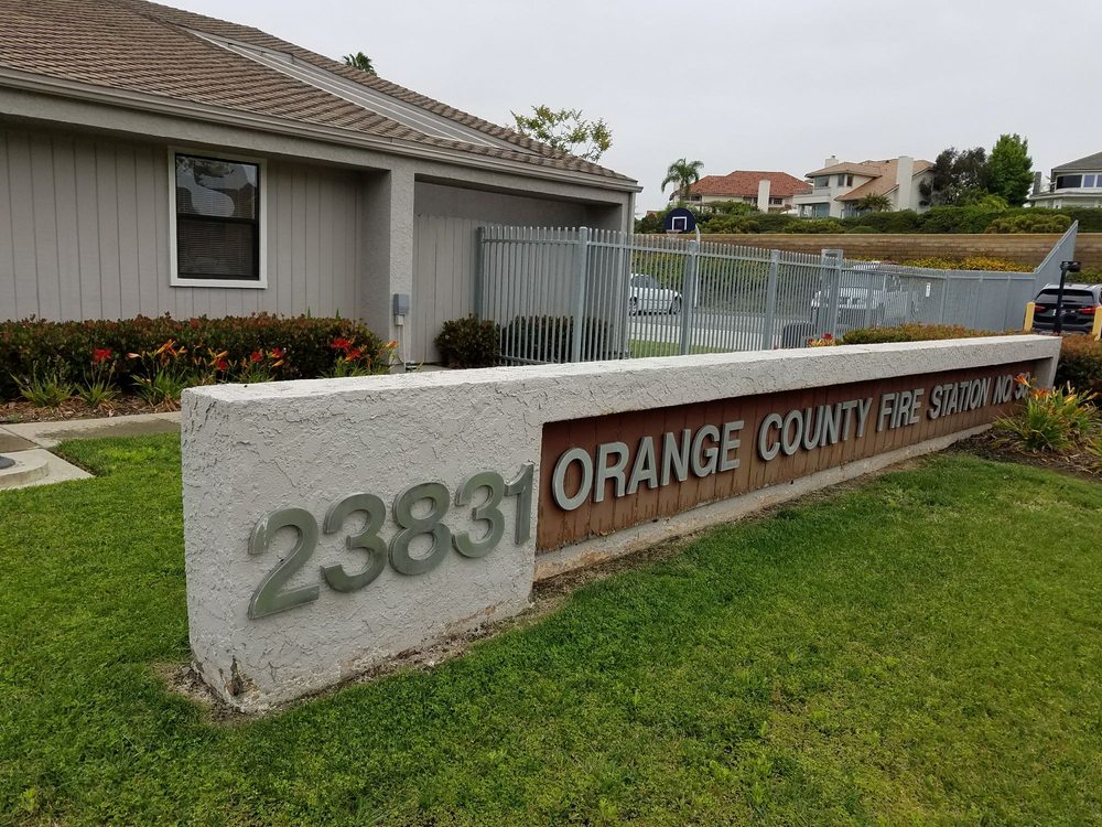 ORANGE COUNTY FIRE STATION 30 Updated May 2024 23831 Stonehill Dr