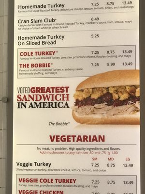 Menu photo 1 Capriotti's Sandwich Shop Las Vegas, NV Menu photo 1 Capriotti's Sandwich Shop Las Vegas, NV