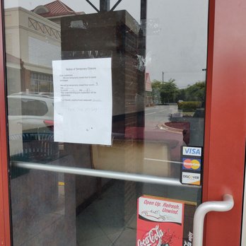 Dynasty Chinese Resturant - a sign on the door - Chinese Near Me - Solomons, Maryland