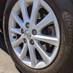 Classy Chassis Car WaH - Tire shine still doing great after a week.