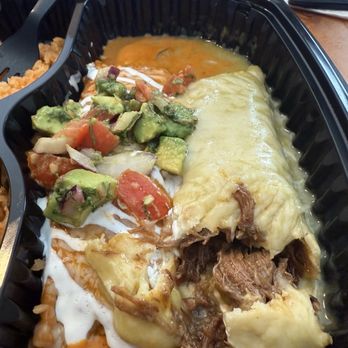 Cocina Madrigal - So good! Green chile enchilada and mushroom enchilada - Tacos Near Me - Phoenix, Arizona